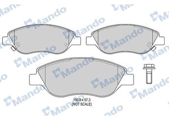 Fren Disk Balata Ön MANDO MBF015361  77365188 77365808 77362093 0000077362093