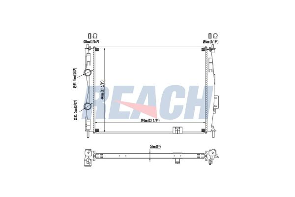 Su Radyatörü  RADISEN RR 67367