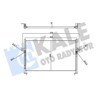 Klima Radyatörü  KALE 358455