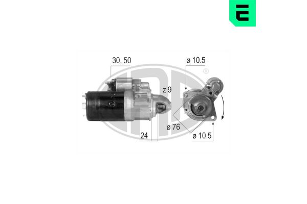 Marş Dinamosu  BMW 3 Serisi Sedan/Coupe (E30)(1982->)  ERA 220091A