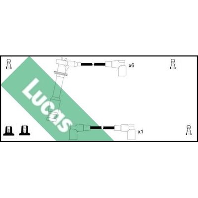 Buji Kablosu  BERU ZEF601