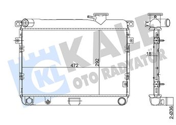 Su Radyatörü  KALE 0113162PA  85009529