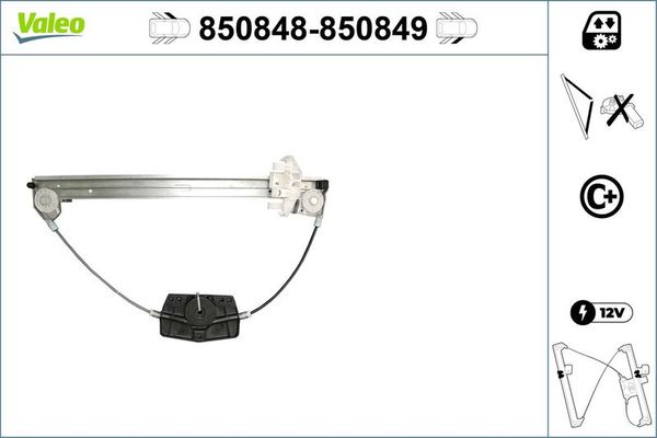 Cam Krikosu Ön Sol VALEO 850848