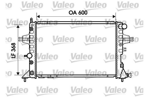 Su Radyatörü  Opel Astra G 4/5 Kapı (1998->)  VALEO 734388