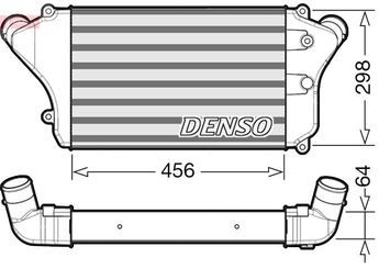 Turbo Radyatörü  DENSO DIT45005  DIT45005