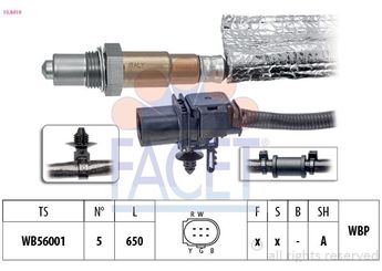 Oksijen (Lambda) Sensörü  FACET 10.8419  6J906262AE 06J 906 262 AE 6J906262AG 06J 906 262 AG
