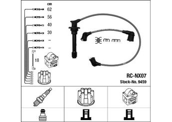 Buji Kablosu  NGK 9459  224500E028 22450-0E028 2245053J28 22450-53J28 2245054C27 22450-54C27 2245089J26 22450-89J26