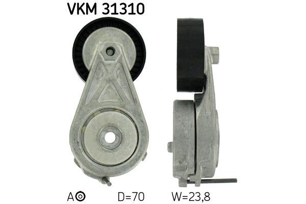 Vantilatör Kayış Gergi Rulmanı  Volkswagen T6 Transporter P.Van/Minibüs (SG)(04.2015->2019)  SKF VKM 31310