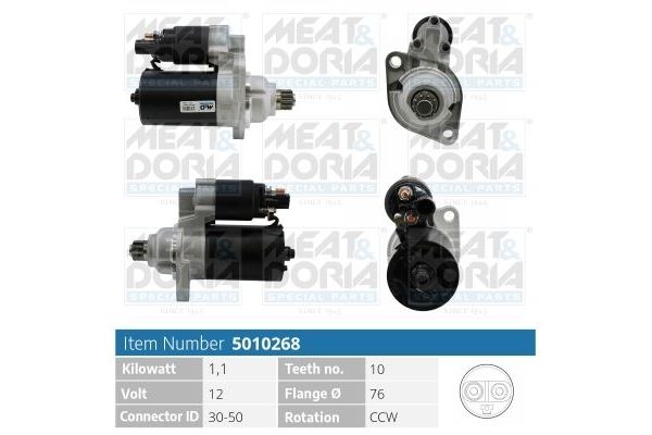 Marş Dinamosu  Audi A3 Sportback (8PA)(09.2004->)  KRAFTVOLL 11010061