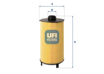 Yağ Filtresi  UFI 25.169.00  2516900 25.169.00 12838655