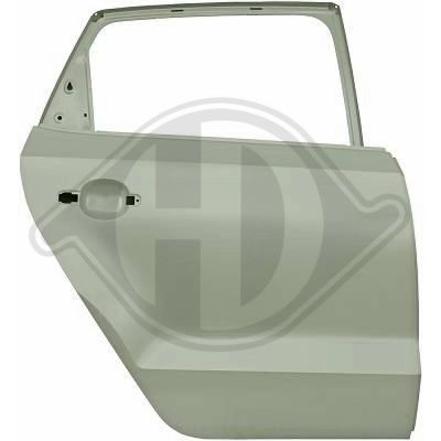 Kapı Arka Sağ Volkswagen Polo V (6R1)(06.2009->2014)  CARTEK TPWVOR3