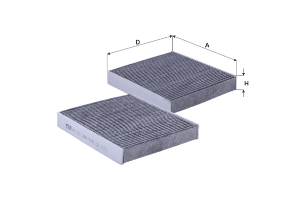 Polen Filtresi  Volvo S40 Sedan (12.2003->)  FIL FILTRE HCK 7123