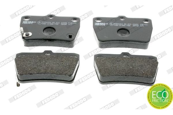 Fren Disk Balata Arka Toyota RAV4 (A2)(2000->)  FERODO FDB1531