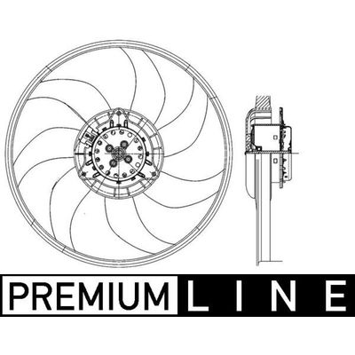 Radyatör Fan ve Motoru  OPEL ORJINAL 13453812