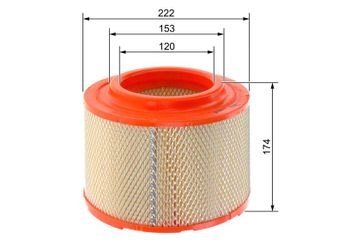 Hava Filtresi  BOSCH 0 986 4B0 013  178010C010 1449296 5149318 WE0113Z409A WE0113Z40TT 178010C01000 178010C020 178010C030