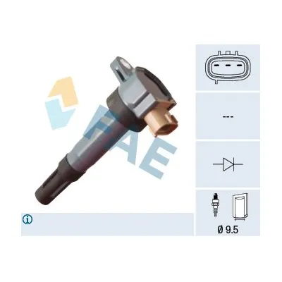 Ateşleme Bobini  Suzuki SX4 (RW/EY)(2006->)  FAE 80483