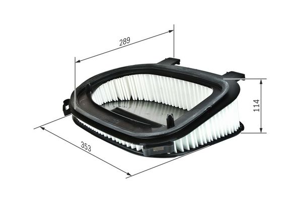 Hava Filtresi  BMW X5 Serisi (E70)(07.2007->)  BOSCH F 026 400 366