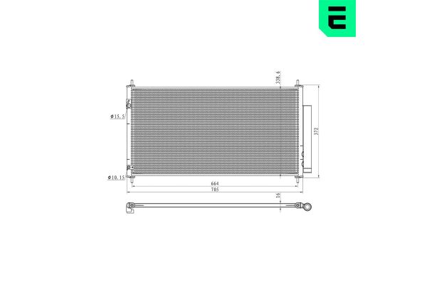Klima Radyatörü  Honda Civic HB (FK)(01.2012->)  ERA 667374