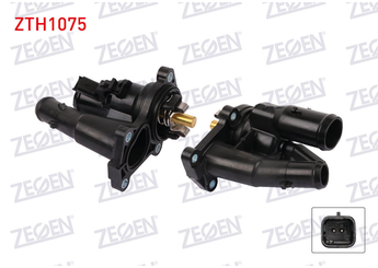 Termostat Gövdesi  ZEGEN ZTH1075  7S7G6L721AB 1473090 1473089 7S7G6L721AA
