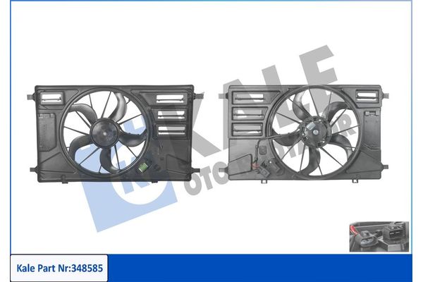 Radyatör Fan ve Motoru  Ford Transit / E-Transit (TTS) P.Van (2019->)  SWAPP 86369