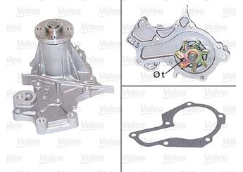Devirdaim Su Pompası  VALEO 506614  90373189 91172178 91173496 96059659 96062832 1740060812 17400-60812 1740060813 17400-60813 1740060815 17400-60815 1740060810 1740060811 1740060814 1740060A02 1740060A04