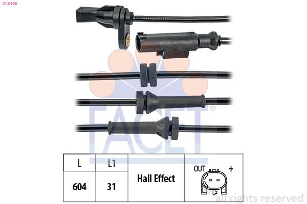 Abs Sensörü Ön Sağ veya Sol BMW 3 Serisi Gran Turismo (F34)(2013->)  TRW GBS2692