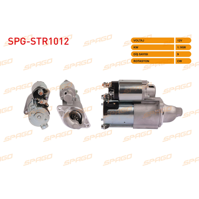 Marş Dinamosu  Opel Mokka (2012->)  SPAGO STR1012