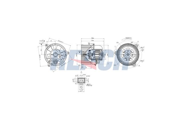 Kalorifer Motoru  HELLUX HSM198860
