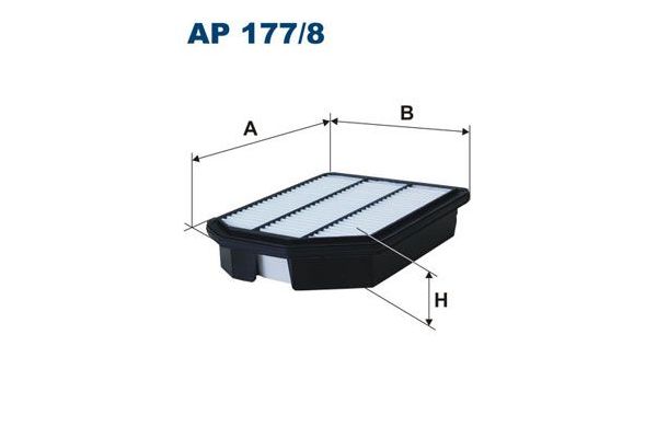 Hava Filtresi  Kia Carens (UN)(2007->)  FILTRON AP 177/8