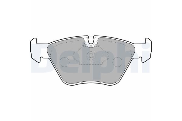 Fren Disk Balata Ön BMW 5 Serisi Sedan (E39)(1995->)  DELPHI LP1608
