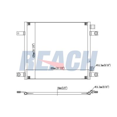 Klima Radyatörü  NRF 35364