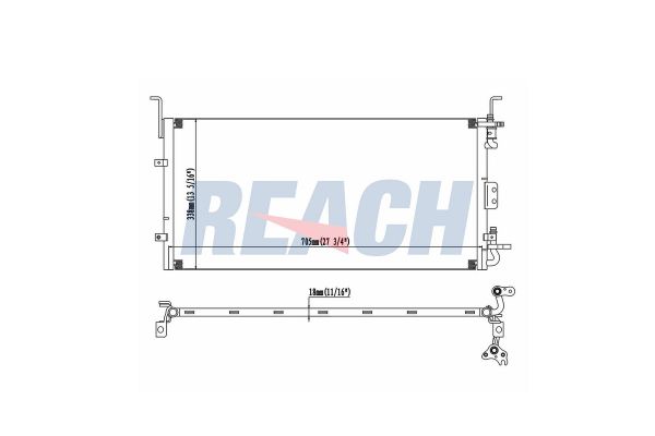 Klima Radyatörü  ORİS CHY003016