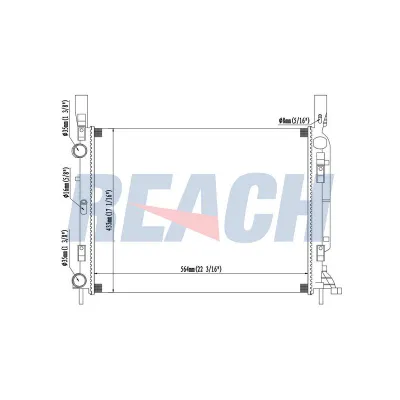 Su Radyatörü  Mercedes Citan Combi (BM 415)(09.2012->)  PSA ORJINAL 1694712480