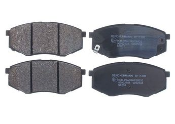 Fren Disk Balata Ön EUROREPAR 1639372880  581011KA00 58101-1KA00 581013SA25 58101-3SA25 581013SA26 58101-3SA26 58101B2A70 58101-B2A70 58101B2A10 58101-B2A10