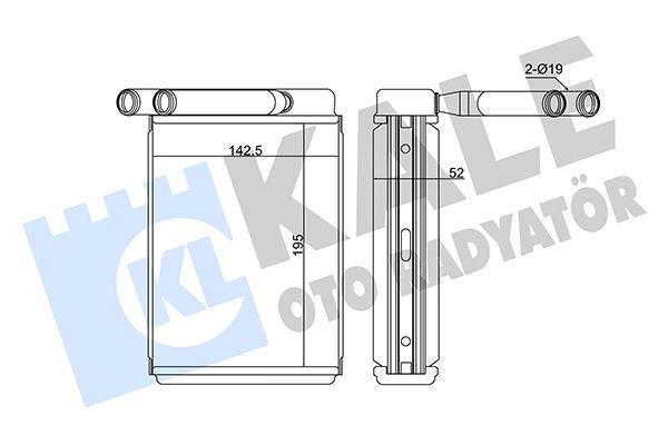 Kalorifer Radyatörü  KALE 370585