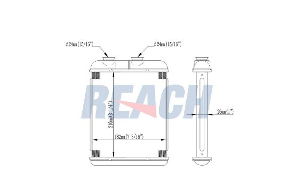 Kalorifer Radyatörü  ORİS KOP012026