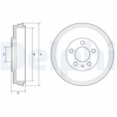 Kampana Arka Sağ veya Sol DELPHI BF575