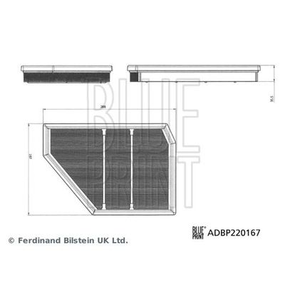 Hava Filtresi  BMW X6 M Serisi (F96)(2019->)  BLUE PRINT ADBP220167