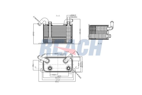 Motor Yağ Soğutucu  BEHR 8MO 376 726-381