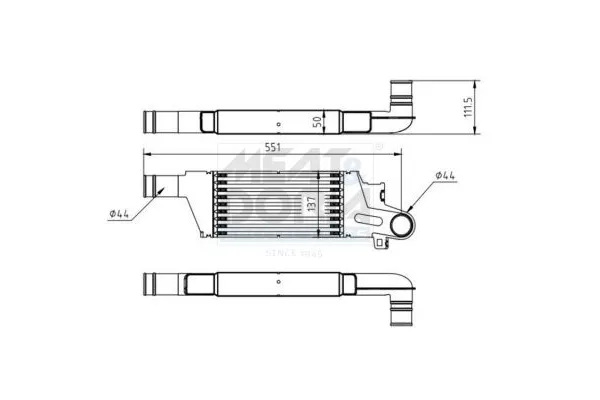 Turbo Radyatörü  MAHER 14761