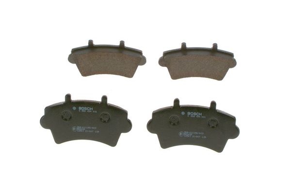 Fren Disk Balata Ön Renault Master II Tip 2 Kombi (09.2003->)  BOSCH 0 986 494 031