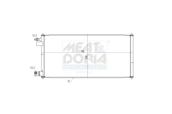 Klima Radyatörü  VEKA 43-1909
