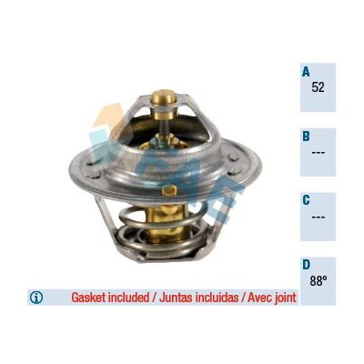 Termostat  Ford Scorpio 4 Kapı/S.Wagon (1995->)  FORD ORJINAL 95WM8575AA