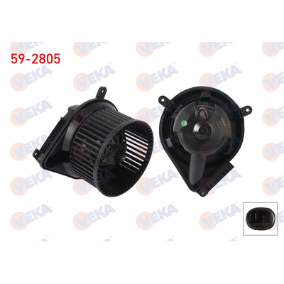 Kalorifer Motoru  VEKA 59-2805