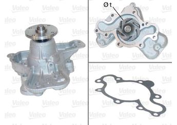 Devirdaim Su Pompası  VALEO 506626  8AH315010A 8AH3-15-010A 8AH315010B 8AH3-15-010B 8AH315010C 8AH3-15-010C 8AH315010D 8AH3-15-010D 8AH315010E 8AH3-15-010E 8AL215010 JF0315010E JF03-15-010E