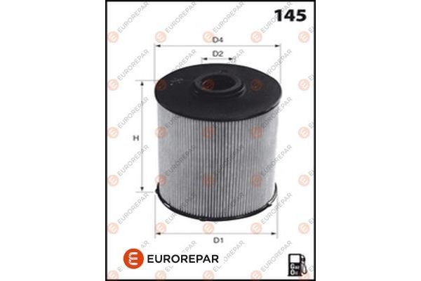 Yakıt Filtresi  Volvo S60 Cross Country (03.2015->)  EUROREPAR 1611658180