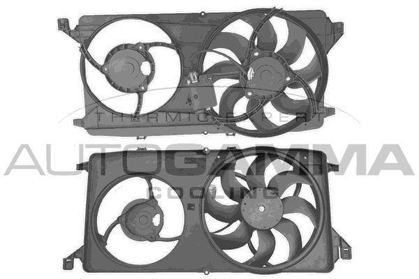 Radyatör Fan ve Motoru  FORD ORJINAL 8C118C607AC