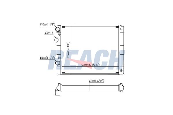 Su Radyatörü  RADISEN RR 65234