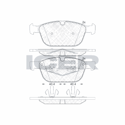 Fren Disk Balata Ön KALE BALATA 24399 202 05 MSH