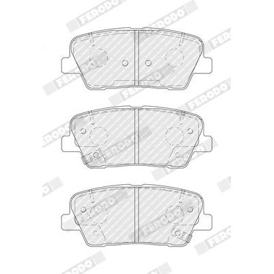 Fren Disk Balata Arka Kia Sorento (XM)(2009->)  FERODO FDB4391